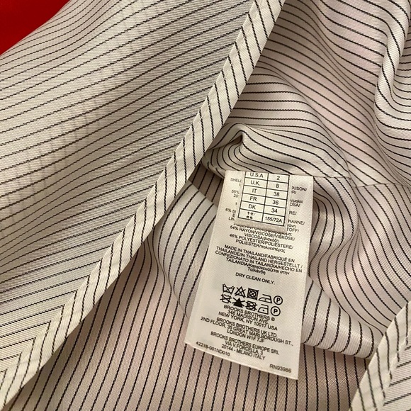 Brooks Brothers Red Dress, Size 2 - Picture 7 of 9